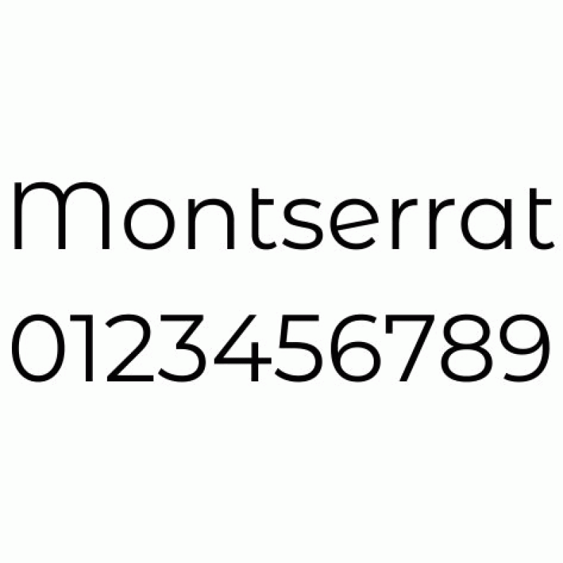 Montserrat Alternates